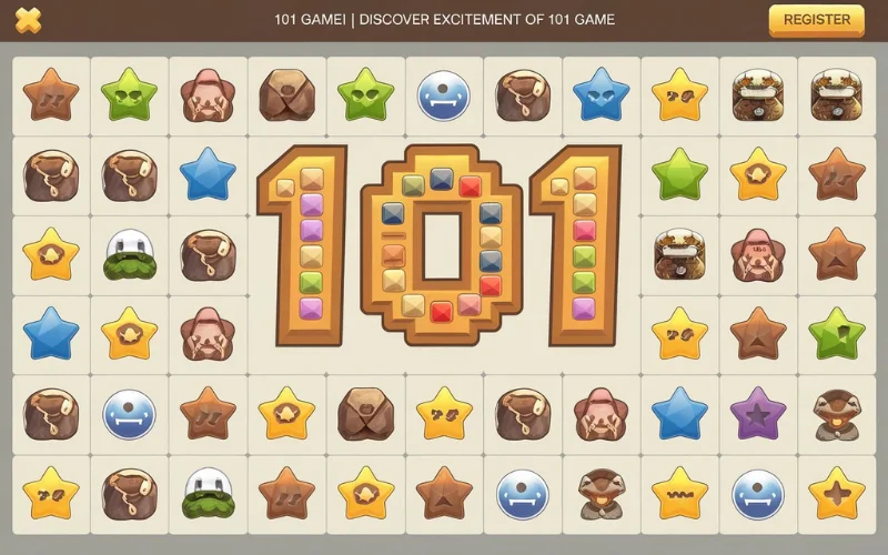 101 game register