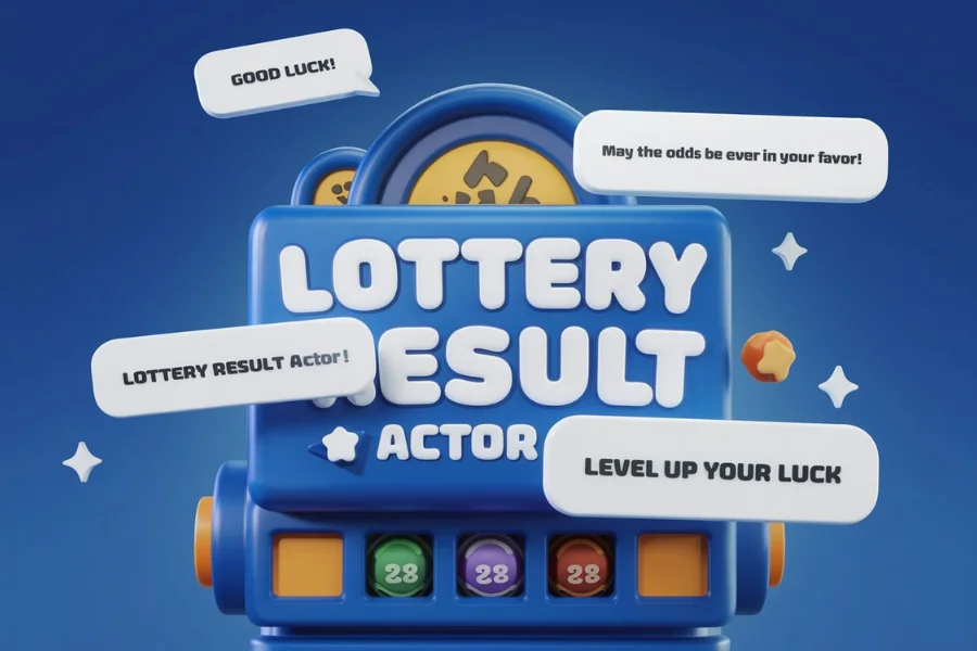 lottery result actor