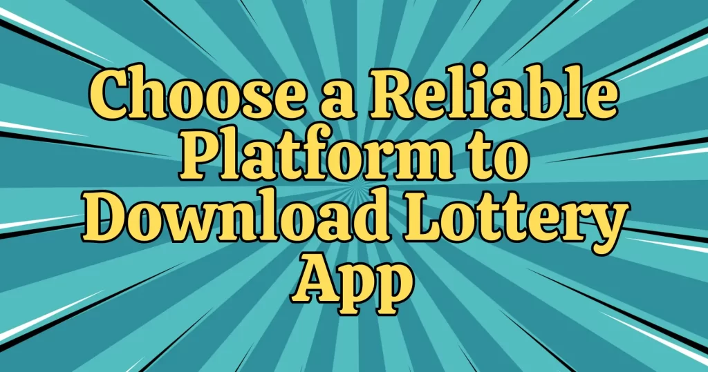 download lottery app
