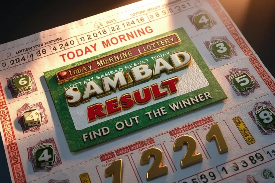 Today Morning Lottery Sambad Result Today